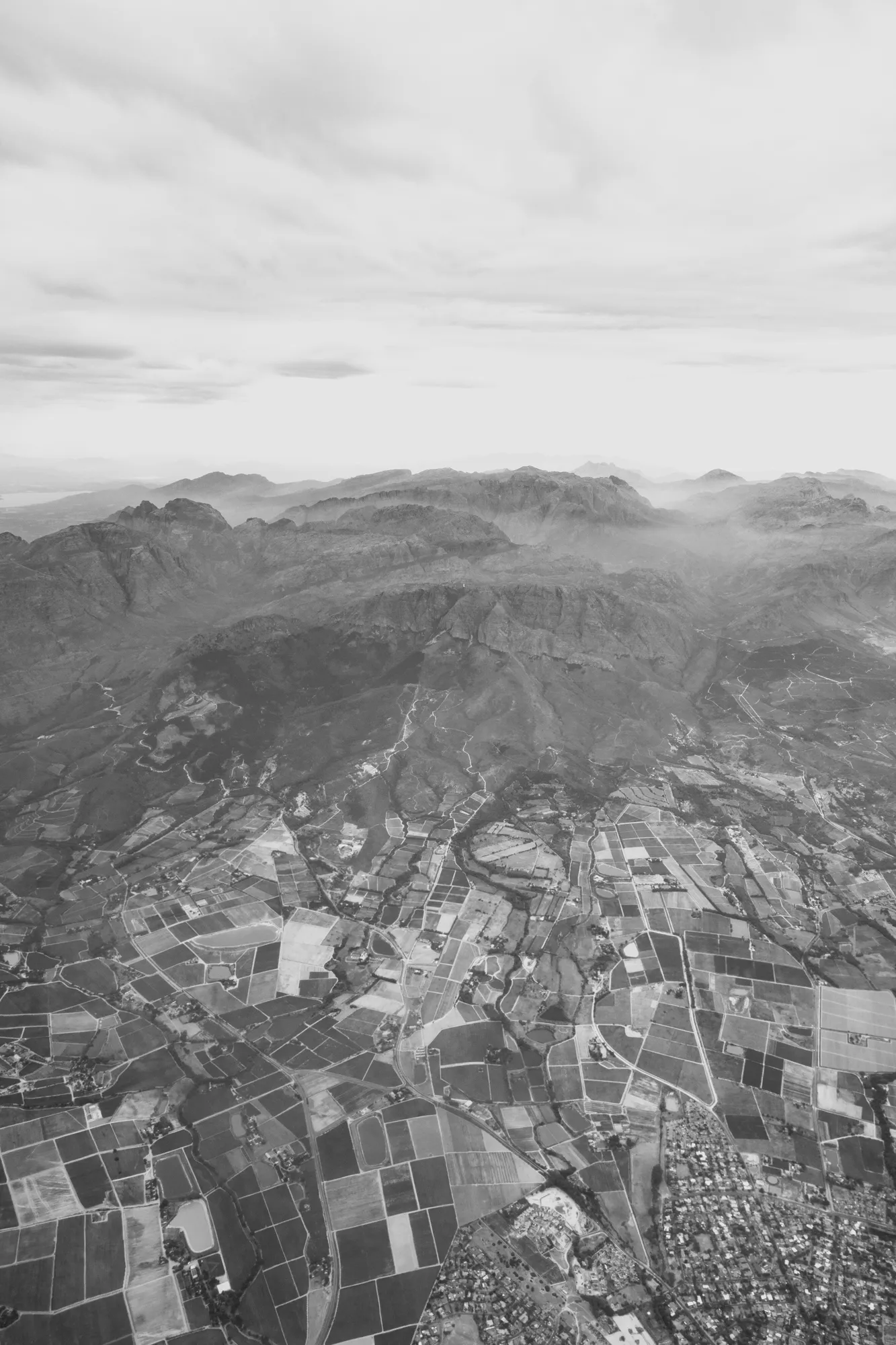 2022-02-12 - Cape Town - City as seen from the sky
