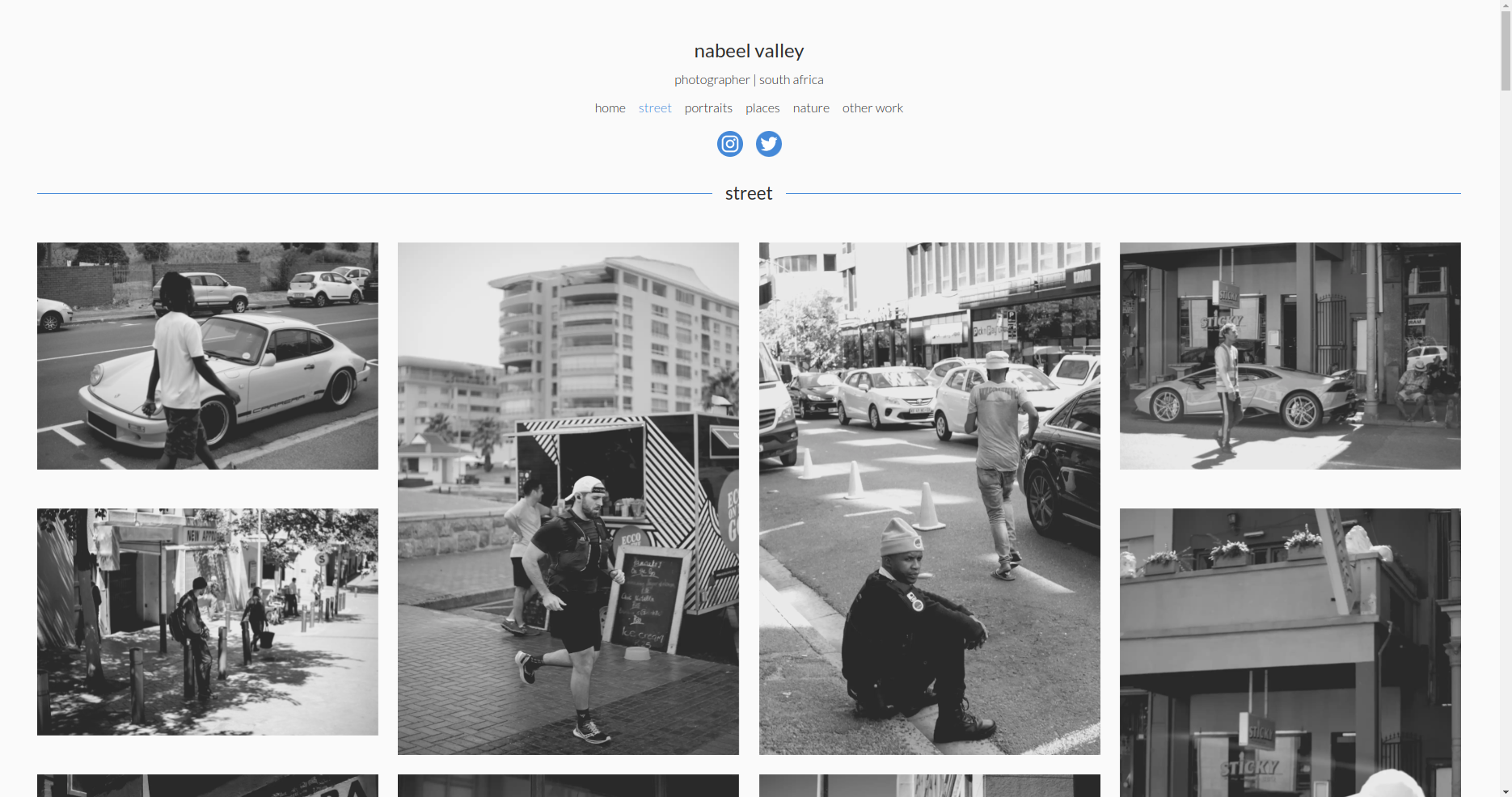 Photography Gallery Template
