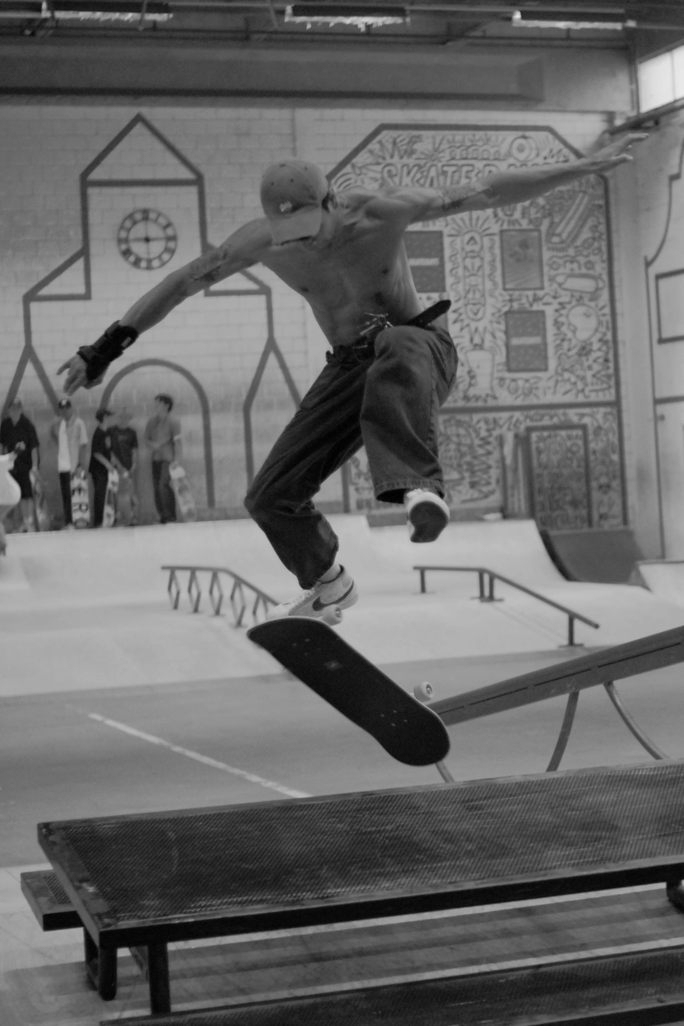 Flip trick over table
