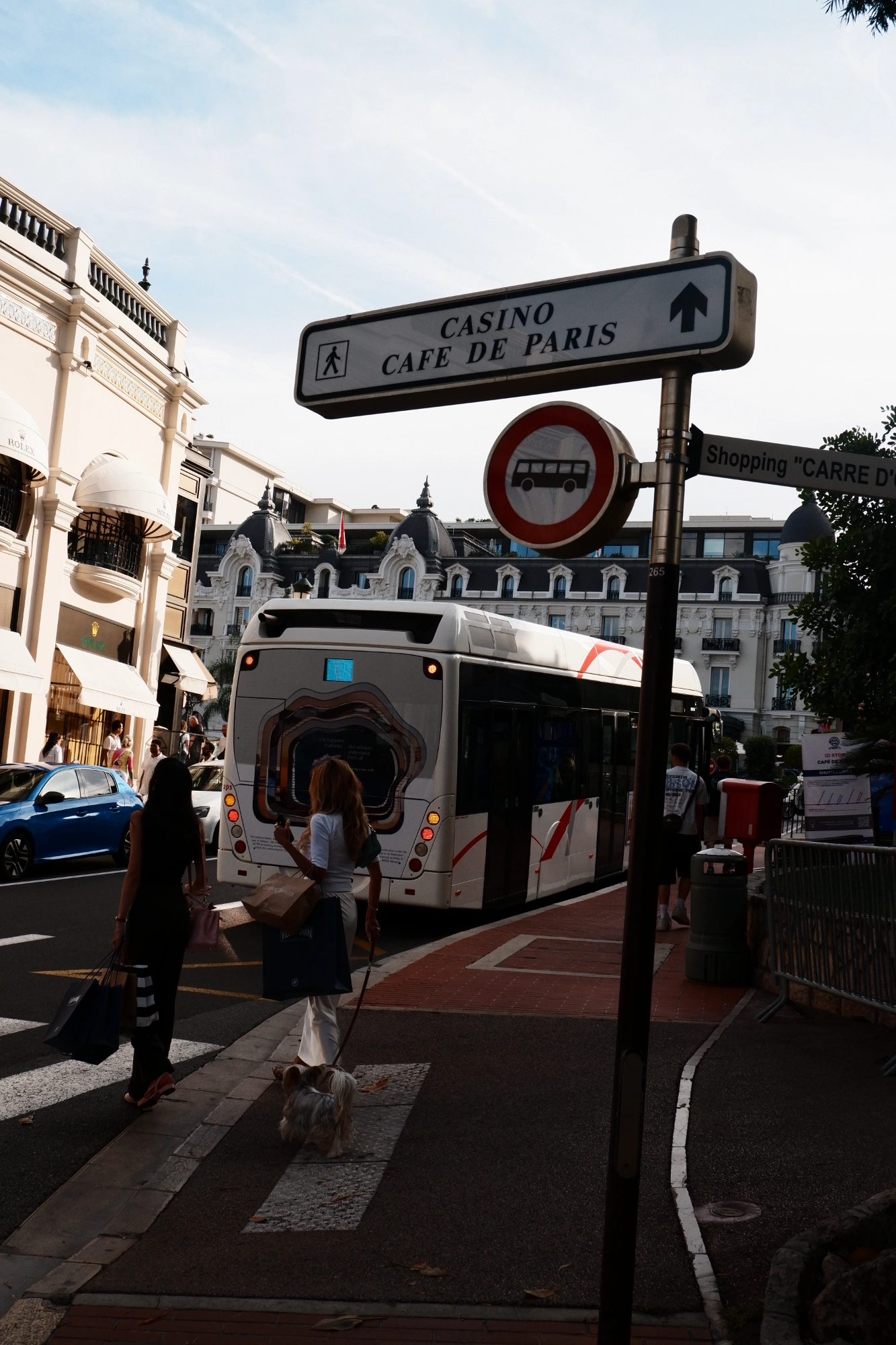 People crossing road