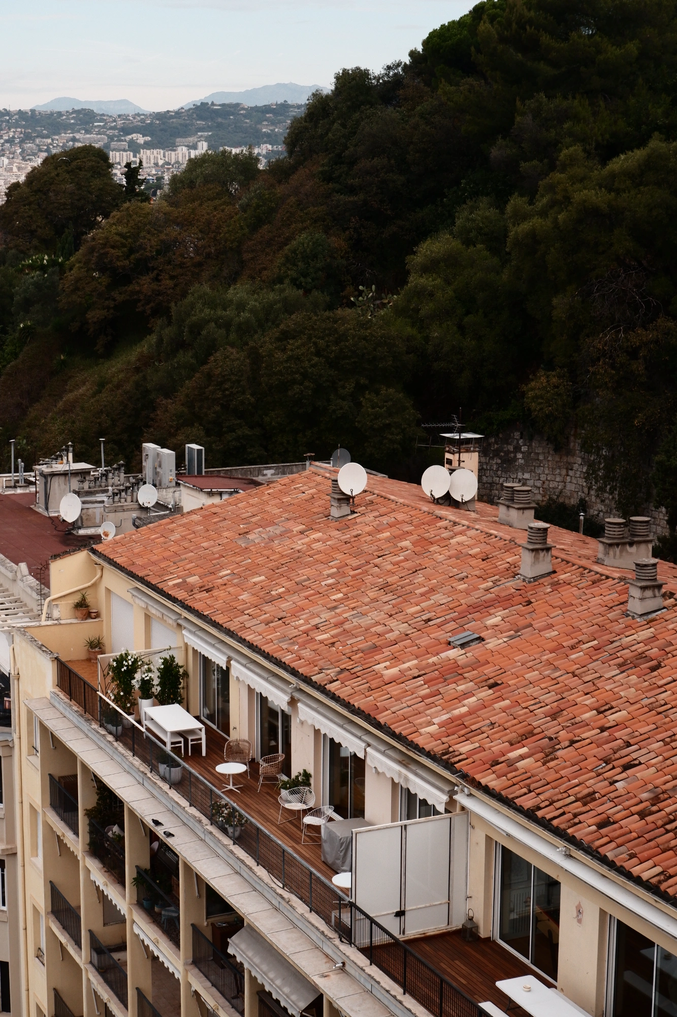 Building rooftop