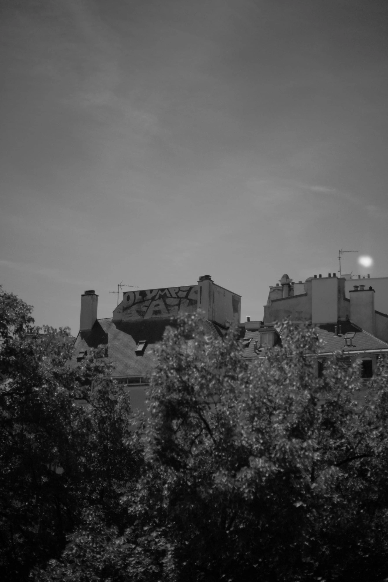 2026-07-06 - Summer in Paris - Building in distance with graffiti.j